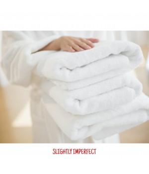 Bundle of 20 Imperfect Snag Free Bath Towels